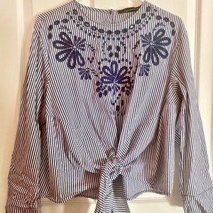 Zara Lace Blouse Shirt